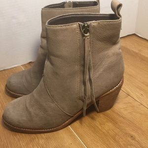 Dolce Vita tan booties